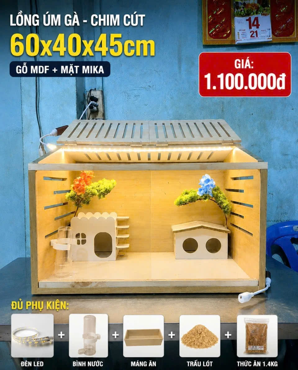 Lồng gà rutin cao cấp
